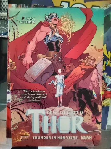 HQ Migthy Thor 1 - Thunder in Her Veins - importado capa dura Marvel Comics