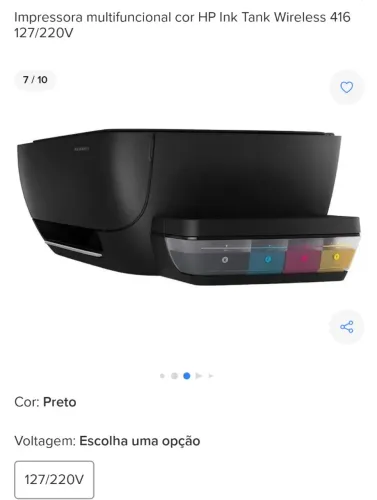 Promoção! com tank de Promoção !Multifuncional HP Ink Tank 449