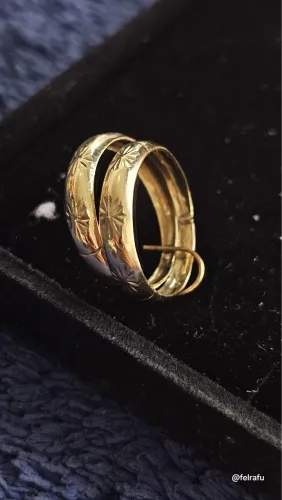 Aneis de Ouro 18K
