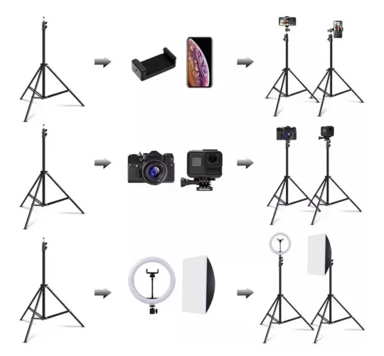 Suporte telescópio tripé 