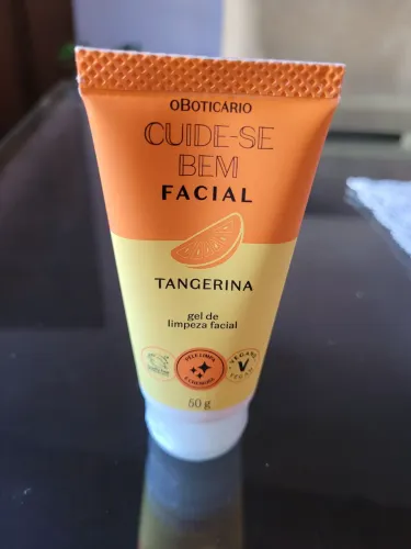 Gel de limpeza facial Tangerina Cuide-se Bem O Boticário