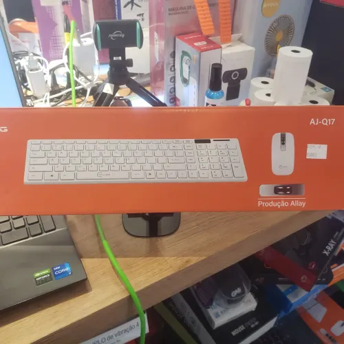 Teclado e mouse sem fio