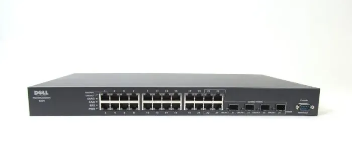 Switch Dell Powerconnect 5324 24x Portas Giga 4 x Sfp