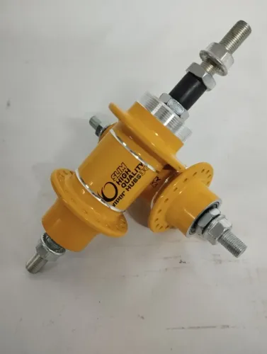 Par de Cubo de Bicicleta Viper Slim Hubs 36f Rosca V-Brake Amarelo Novo