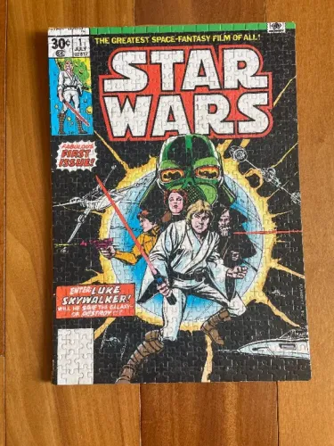 Quadro quebra-cabeça Star Wars