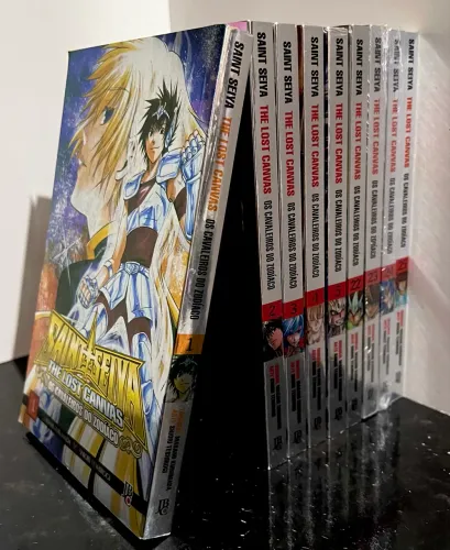 Saint Seiya the lost canvas os cavaleiros do zodíaco capa metálica