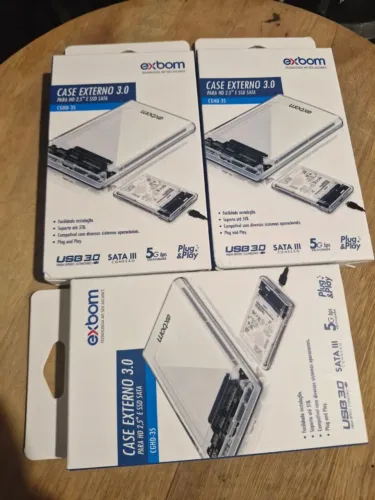 Case Externo para HD/SSD 2.5? com conexão USB 3.0! Disponível agora na uzimanu_importados