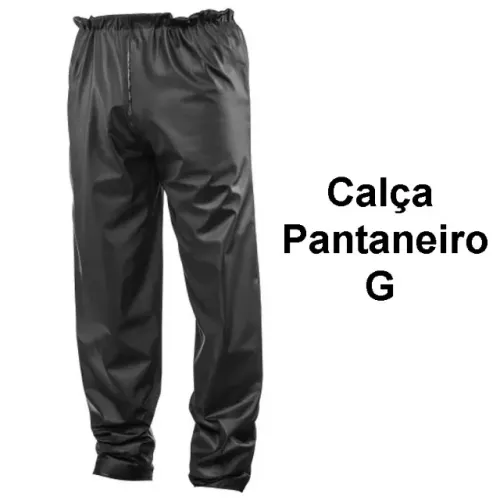 Calça de PVC para chuva da Pantaneiro Tam G