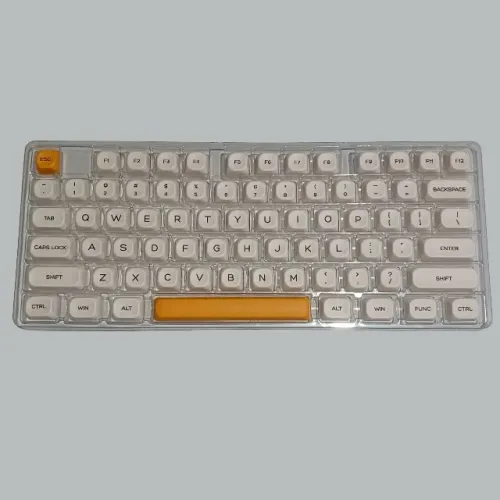 Keycaps KBDiy Honey Milk, Perfil KOA, Material PBT