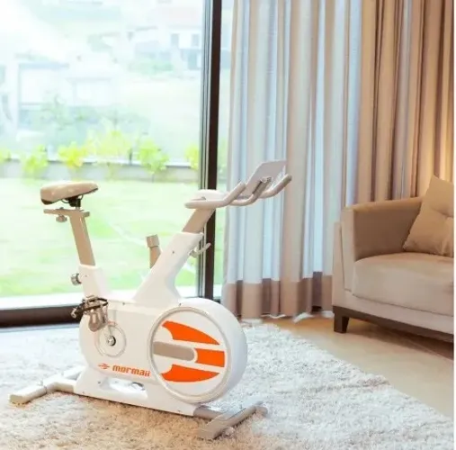 Bicicleta Spinning Mormaii Soft-Ride - Conexão Bluetooth Linda