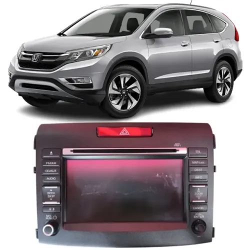 Central Multimidia Com Moldura CRV 2012 2013 2014 2015 2016 2017