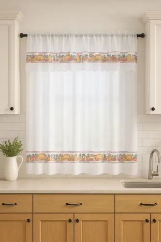 Cortina para cozinha