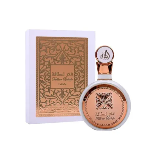 Perfume árabe feminino Fakhar Rose Lattafa - Lacrado na caixa!