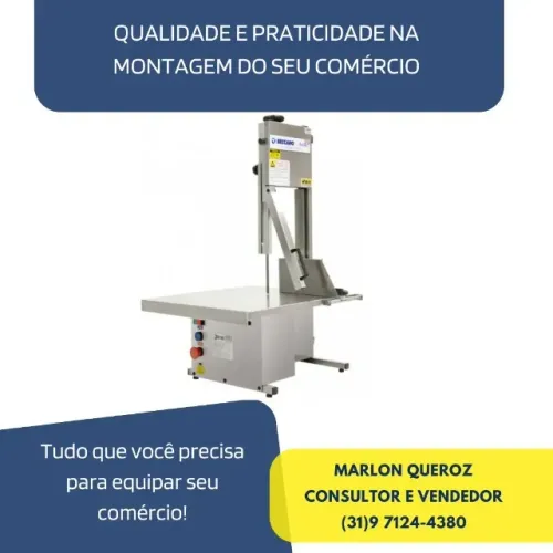 Serra Fita Beccaro de Mesa Inox Bivolt