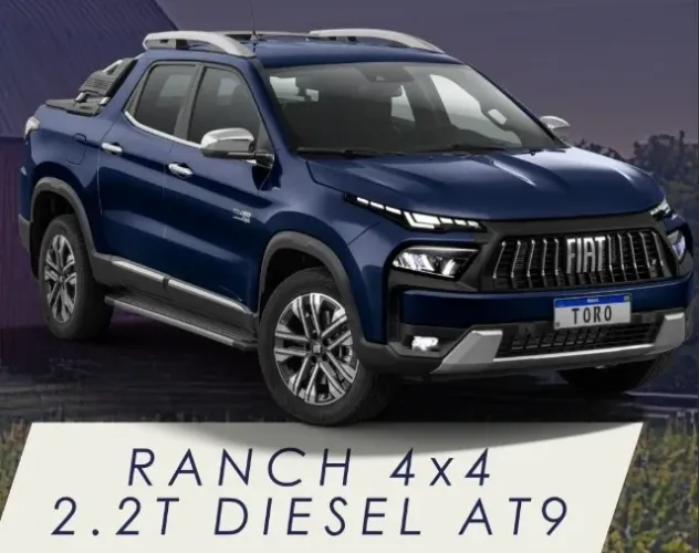 Fiat Toro Ranch 2.2 16V 4X4 TB Diesel Aut. Usados e Novos