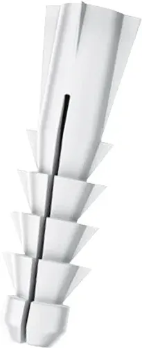 Bucha de plástico para fixação 8 mm, sem aba, 100 peças, SD 8, SFORPLAST