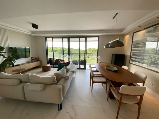 Amplo apartamento beira mar com 3 suítes, pronto para morar à venda, Novo Campeche, Floria
