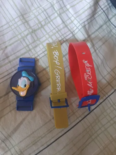 Relogio infantil pato Donald Disney vintage 