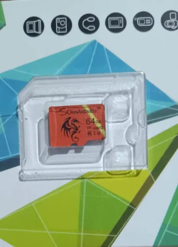 Cartão De Memória De Alta Velocidade Somnambulist Sd De 64gb Tf-card U3