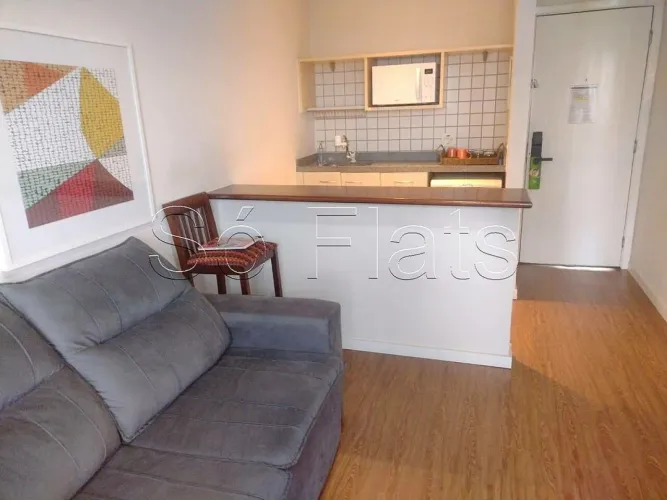 Flat em Alphaville, disponível para venda com 39m², 01 dorm e 01 vaga