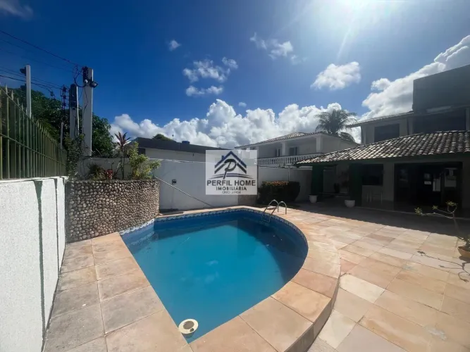 Casa para Locação em Lauro de Freitas, Vilas do Atlântico, 3 dormitórios, 1 suíte, 5 banhe
