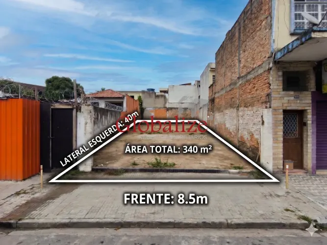 Terreno Comercial no coração da Vila Belmiro, Santos/SP 340 m² | R$ 1.930.000,00