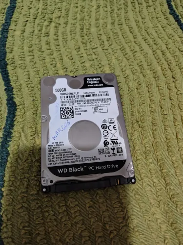 HD Notebook 500GB - Western Digital Black