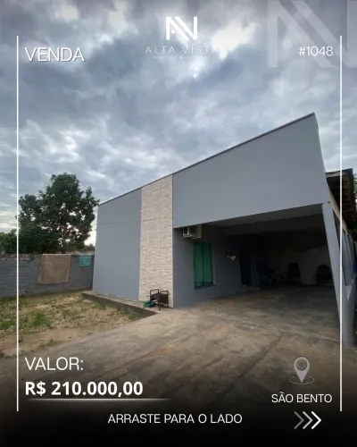 CASA À VENDA - SÃO BENTO