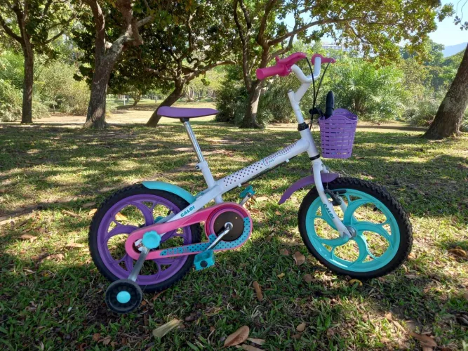 Bicicleta aro 20 caloi ceci semi nova 
