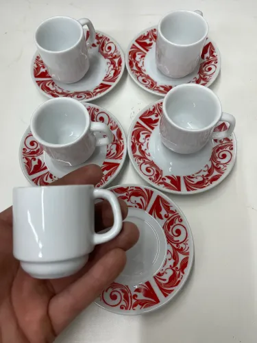 Xícaras de chá cerâmica 