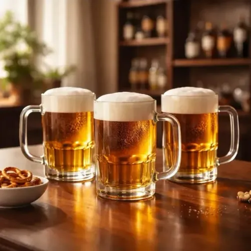 Jogo Caneca de chopp 335ml com 24 unidades excelente para Chopp cerveja etc
