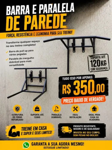 Barra fixa e Paralela