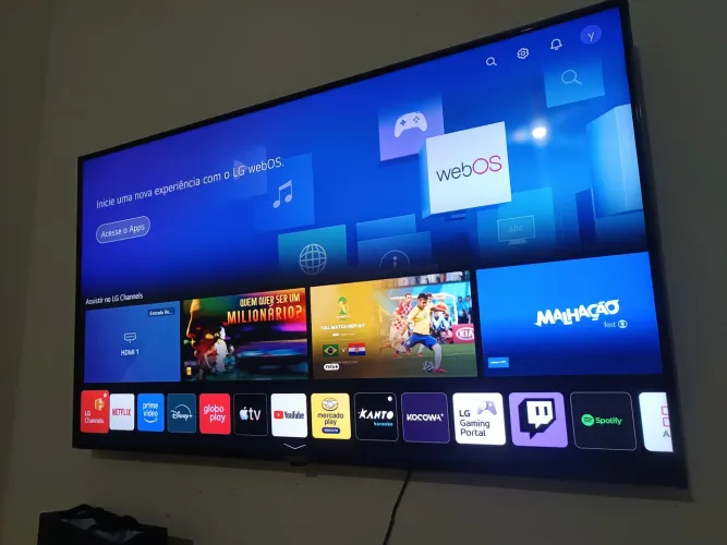 Smart tv LG 50 polegadas 4k UHD