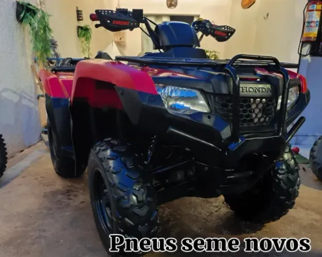 Quadriciclo Honda fortrax p420cc ano2020 apenas 5908 km ..Quadri de fazenda