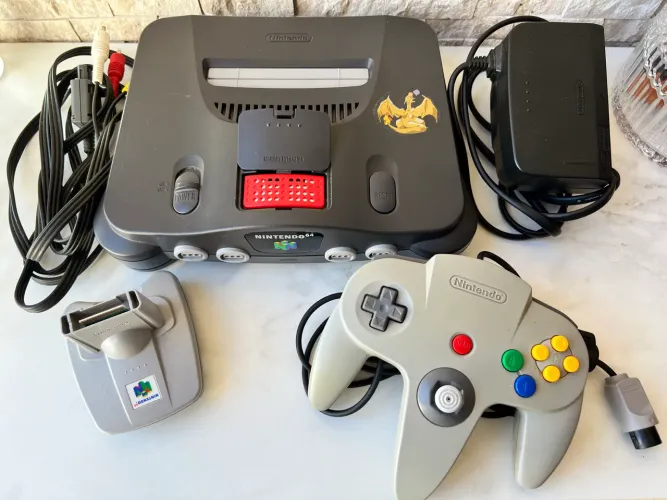 Nintendo 64 + 9 jogos