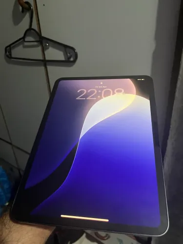 Ipad m4 com caixa, nota, carregador, cabo