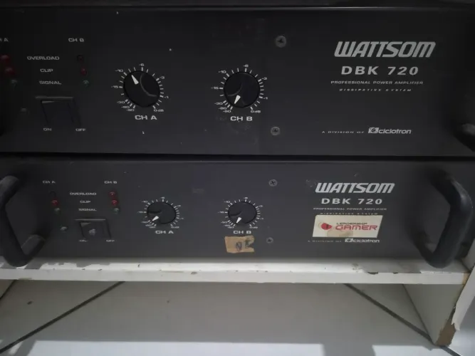 Amplificador wattsom DBK 720