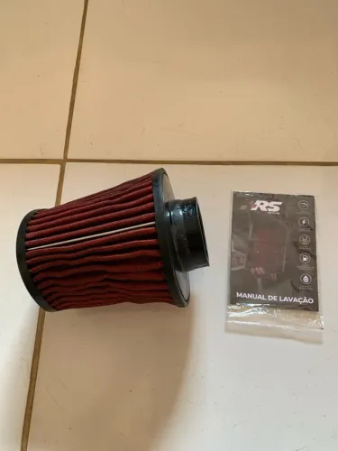 Filtro cônico duplo fluxo marca Rs Air Filter
