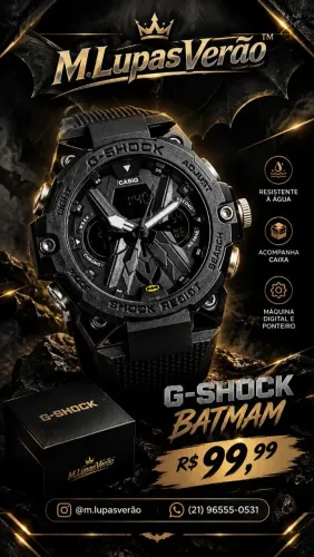 Relógio G Shock Batman