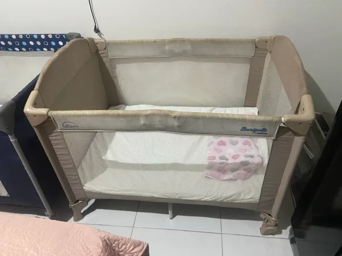 Cercadinho com colchão
