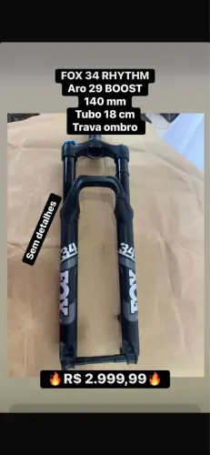Suspensão fox 34