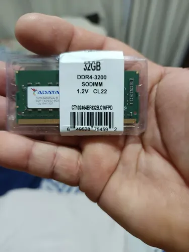 Memória ddr4 32gb 3200 mhz