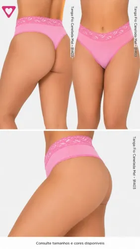 Tanga Fio Canelada Mel