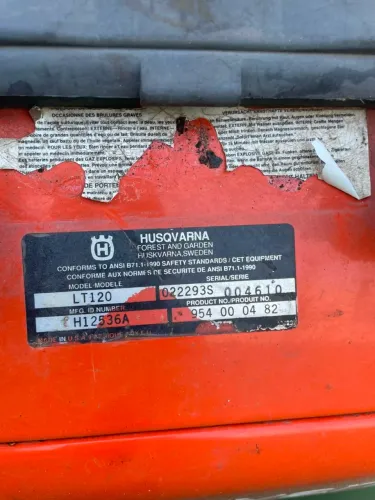 Trator Rocadeira Husqvarna