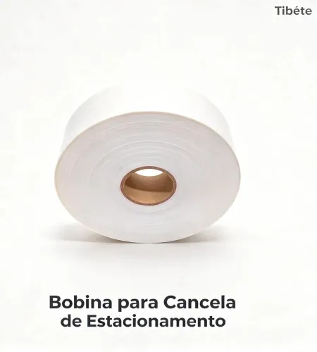 9 Bobina de ticket para Estacionamento Tibete