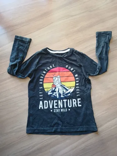Blusa de manga longa infantil