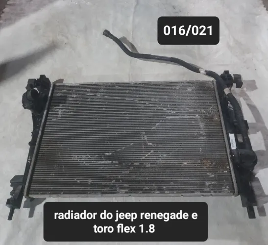 Radiador jeep Renegade e toro flex 1.8 2016 a 2021 original