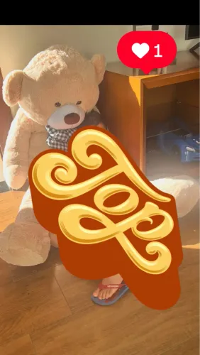 Urso Grande de Pelúcia 1 metro e 40 cm