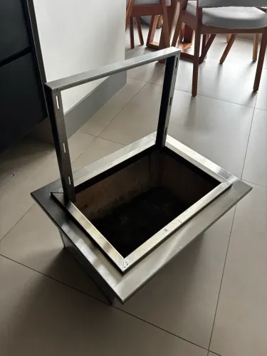 Churrasqueira de bancada embutir 
