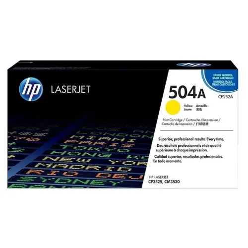 toner HP 504A Amarelo (CE252A) original